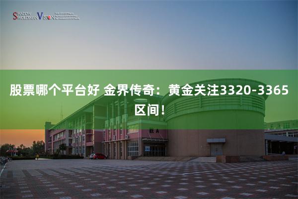 股票哪个平台好 金界传奇：黄金关注3320-3365区间！