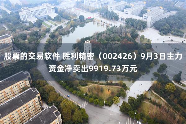 股票的交易软件 胜利精密（002426）9月3日主力资金净卖出9919.73万元