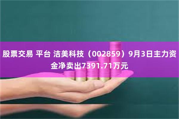 股票交易 平台 洁美科技（002859）9月3日主力资金净卖出7391.71万元