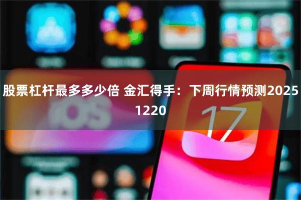 股票杠杆最多多少倍 金汇得手：下周行情预测20251220