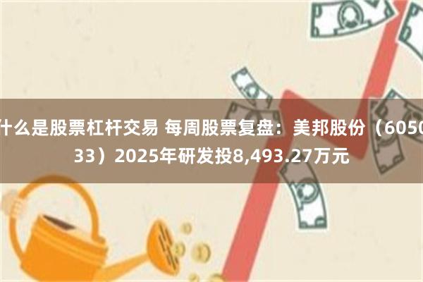 什么是股票杠杆交易 每周股票复盘：美邦股份（605033）2025年研发投8,493.27万元