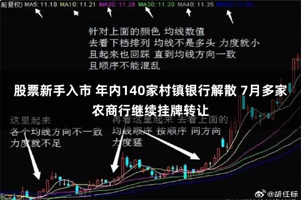 股票新手入市 年内140家村镇银行解散 7月多家农商行继续挂牌转让