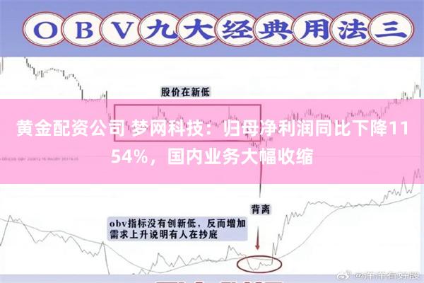 黄金配资公司 梦网科技：归母净利润同比下降1154%，国内业务大幅收缩